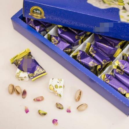 تولید کننده گز مغز پسته ای بسته بندی