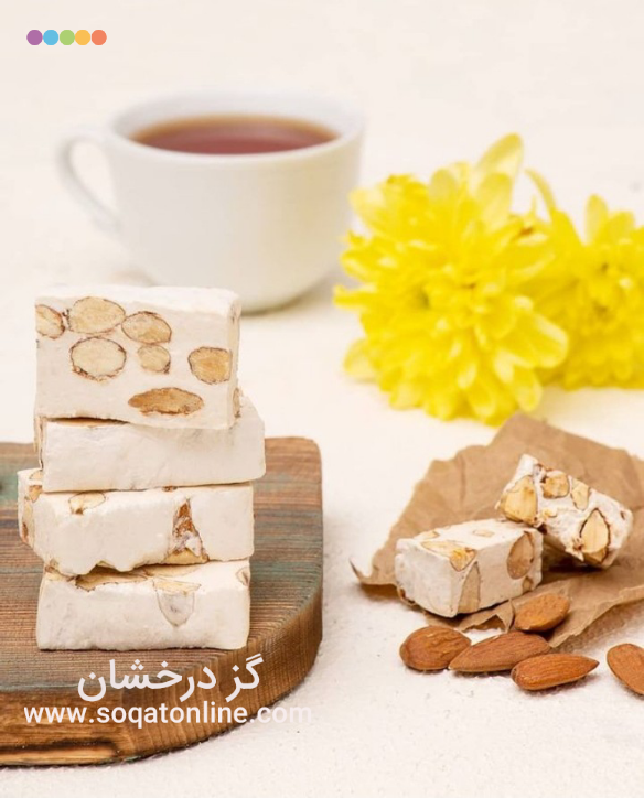 انواع گز بادامی درجه یک