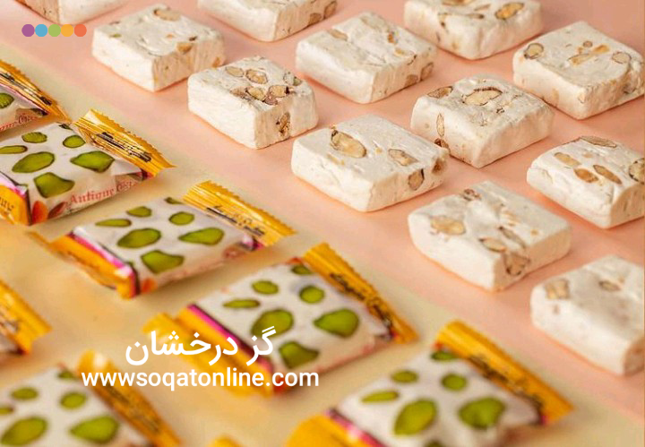 گز مخلوط ۱۸ درصد