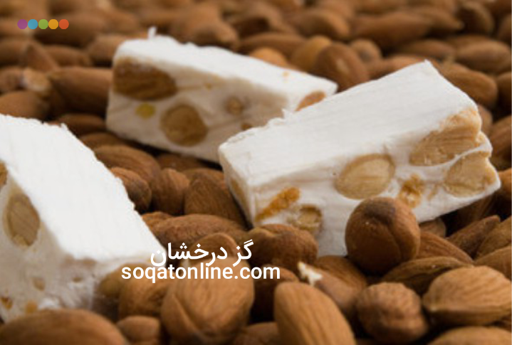 قیمت گز بادام فله ۱۸٪