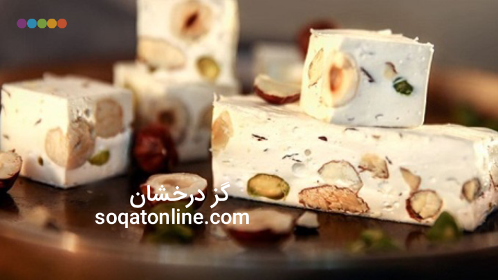 تولید انواع گز بادامی