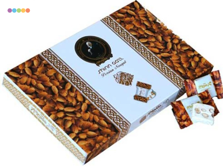 معرفی‌ گز لقمه بادام ۳۶٪